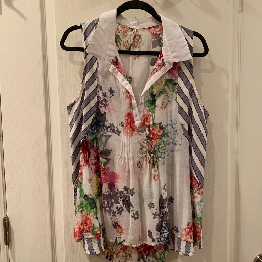 Aratta tank top. Button down